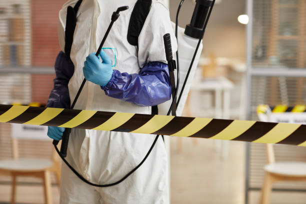 Professional Biohazard Cleanup technician working in Baltic, SD